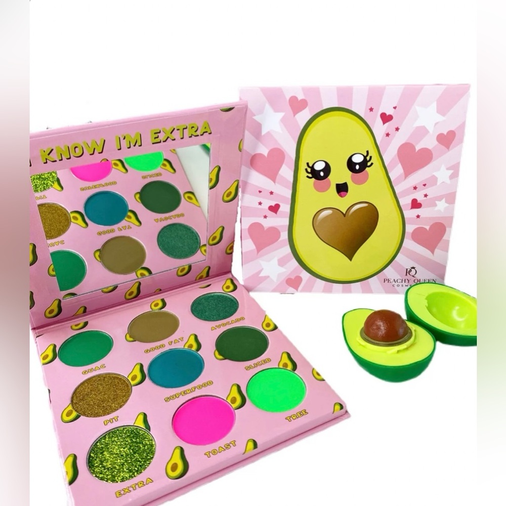 PEACHY QUEEN COSMETICS I Know I’m Extra
Avocado Palette